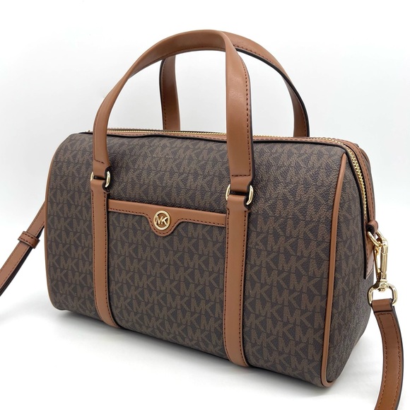 Michael Kors Medium Duffle Satchel Crossbody Bag - Picture 1 of 9
